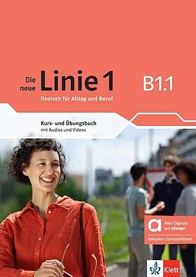 Cover des Buchs: Linie eins Deutsch für Alltag und Beruf B1.1