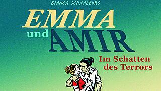 Cover des Comics mit Schriftzug Emma und Amir