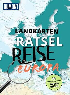 Cover des Buchs: Landkarten-Rätselreise Europa