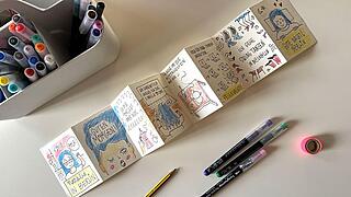 Bild von einem schönen Leporello