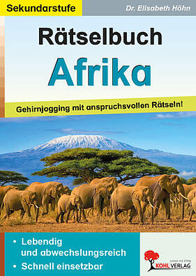 Cover des Buchs: Rätselbuch Afrika