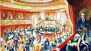 Postkarte aus dem Bestand der ZLB