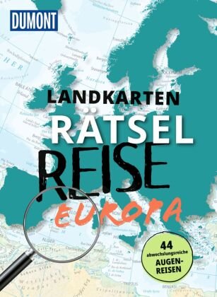 Cover des Buchs: Landkarten-Rätselreise Europa