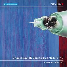 Cover der CD "Dmitri Schostakowitsch: Streichquartette Nr.7-13"