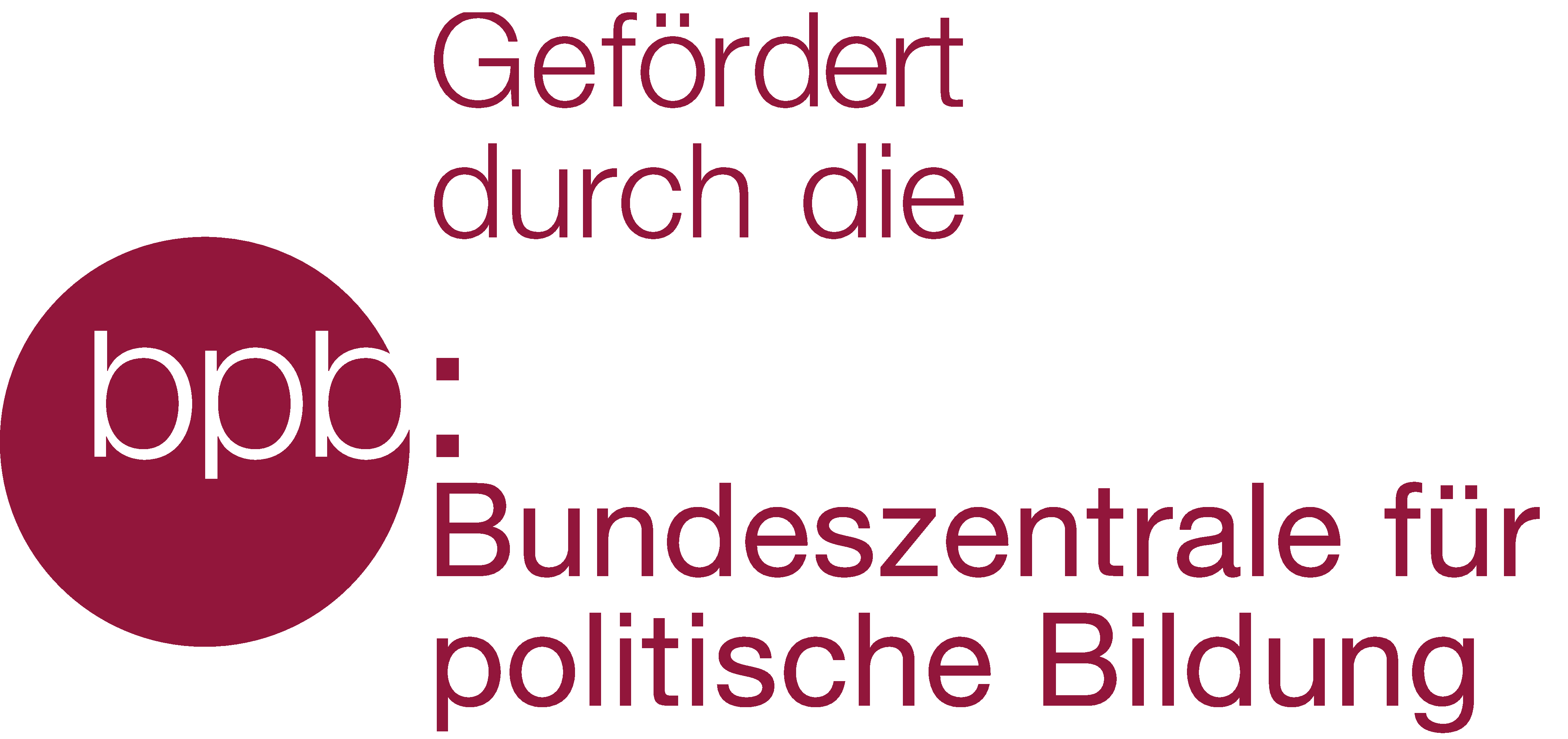 Logo Bundeszentrale für politische Bildung - zur Webseite