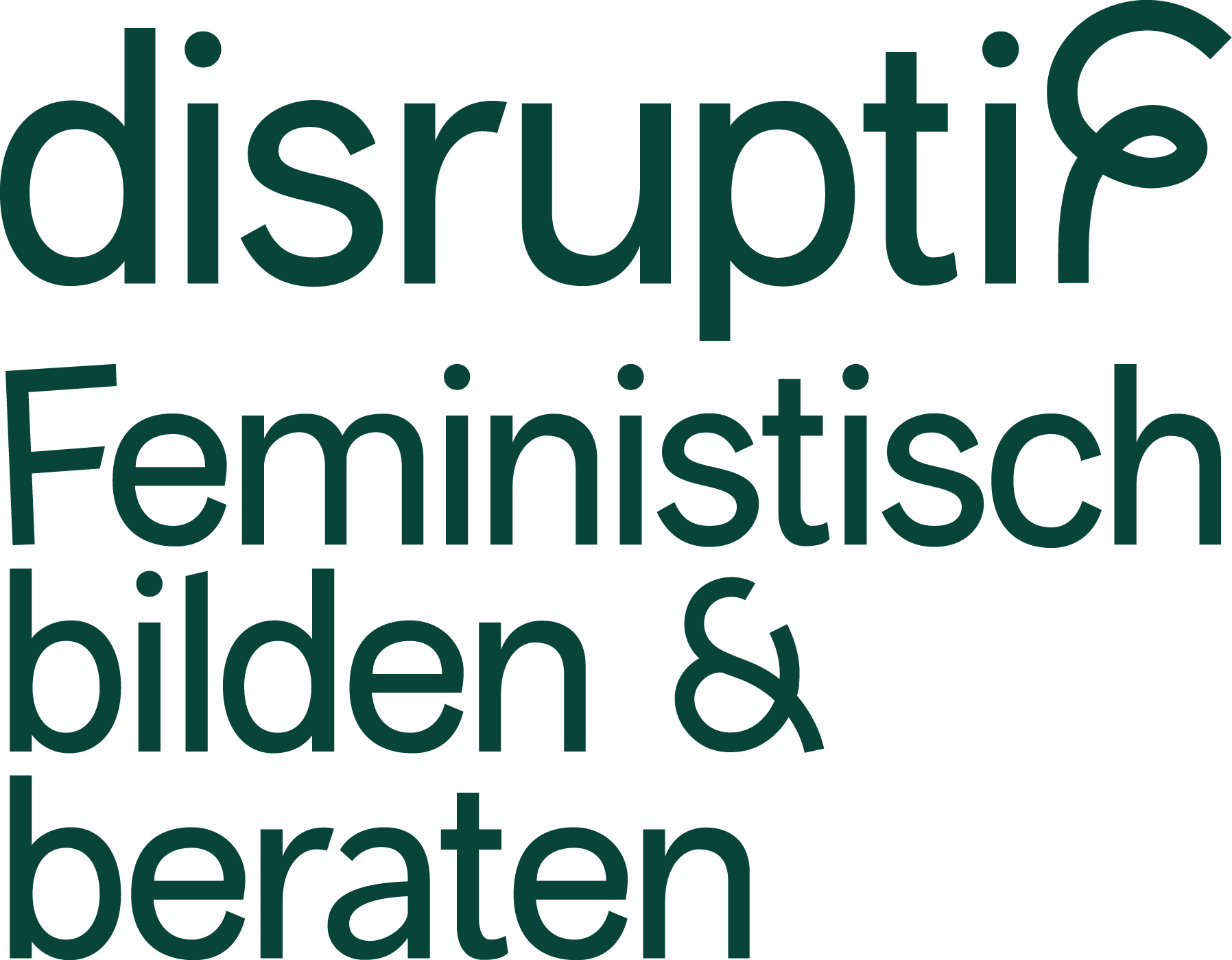 Logo disruptif - zur Webseite